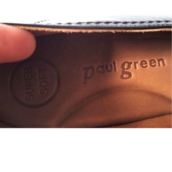 Paul Green Natasha Leopard Print Leather Loafers Size 7.5 NWOB - Picture 8 of 15